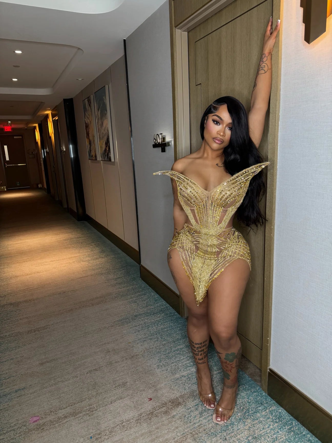 Paris Night Dress