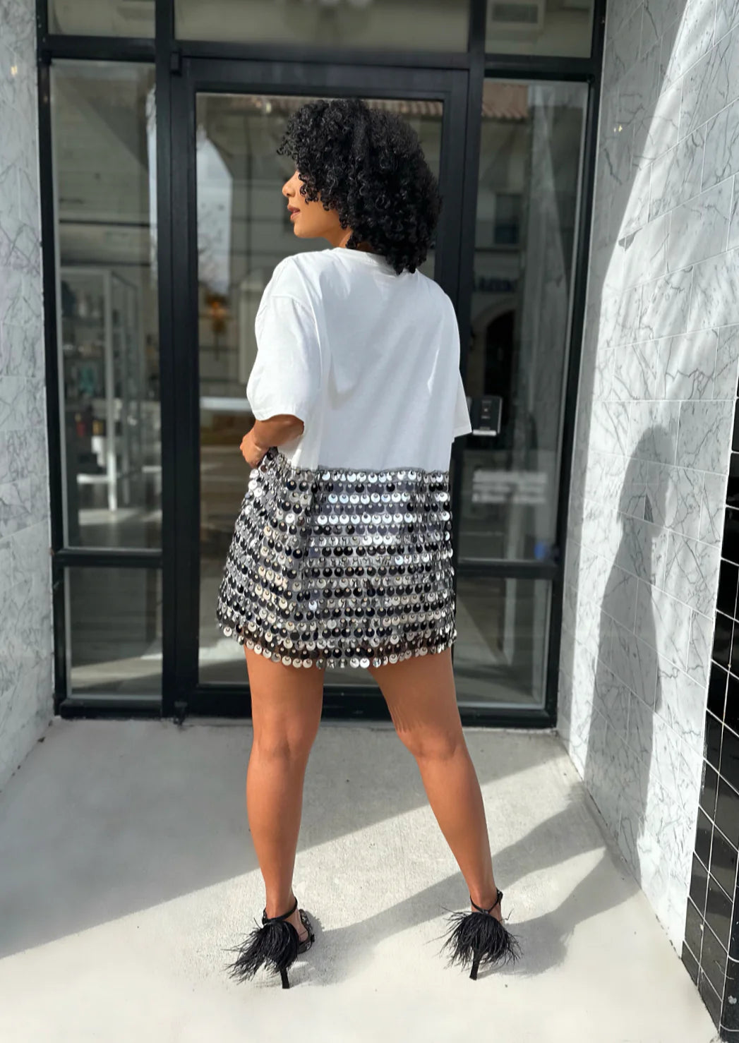 Night Out Sequin Dress